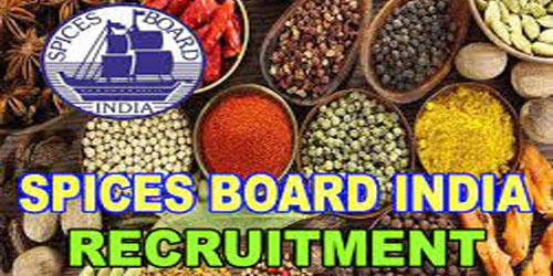 Spices Board Recruitment 2023